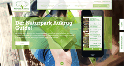 Desktop Screenshot of naturpark-aukrug.com
